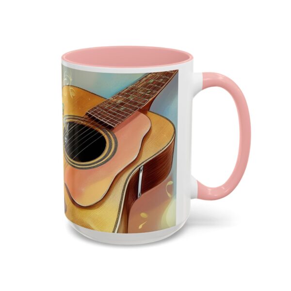 Musical Guitar Accent Coffee Mug - Perfect Gift for Music Lovers, Art Decor, Coffee Fans, Birthday Gift, Home & Kitchen - Image 16