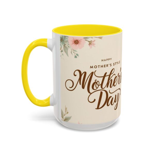 Vintage Floral Mother's Day Coffee Mug, Perfect Gift for Mom, Cute Mama and Baby Design, 11oz and 15oz Options, Mother's Day Gift, Coffee - Image 68