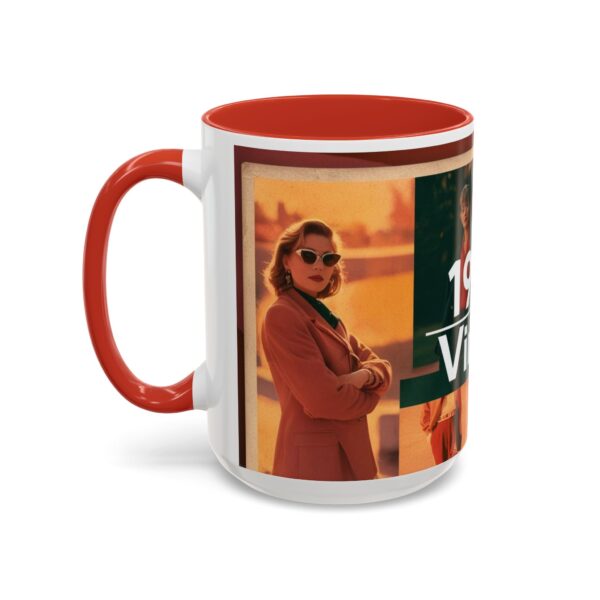 1990s Vintage Accent Coffee Mug - Retro Vibe, Perfect Gift for Nostalgia Lovers, Ideal for Home or Office, Trendy Mug - Image 33