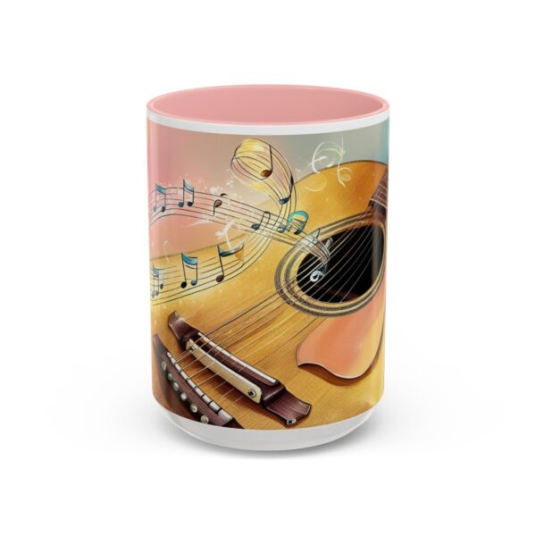 Musical Guitar Accent Coffee Mug - Perfect Gift for Music Lovers, Art Decor, Coffee Fans, Birthday Gift, Home & Kitchen - Image 15