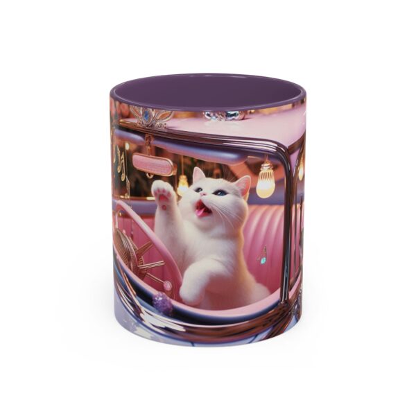Whimsical Cat Coffee Mug | Cute Pet Lover Gift, Cat Lover Mug, Retro Style, Animal Lover Gift, Fun Kitchen Decor - Image 47