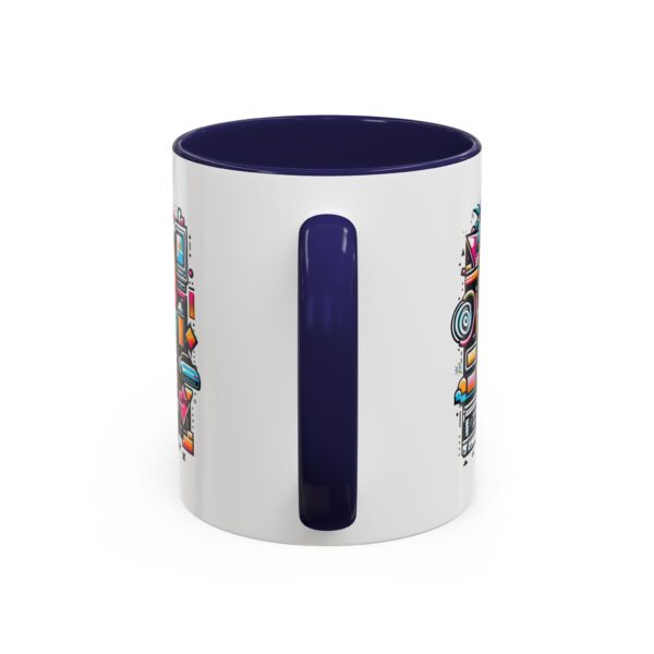 Retro 90's Accent Coffee Mug | Vintage Style, Perfect Gift for Nostalgia Lovers, Ideal for Home & Office, Daily Use - Image 10