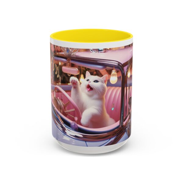 Whimsical Cat Coffee Mug | Cute Pet Lover Gift, Cat Lover Mug, Retro Style, Animal Lover Gift, Fun Kitchen Decor - Image 62