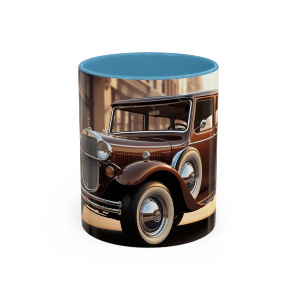 Vintage Car Accent Coffee Mug, Classic Auto Lover Gift, Retro Car Enthusiast Mug, Gift for Him or Her, Car Show Collectible, Coffee Lover's - Image 35