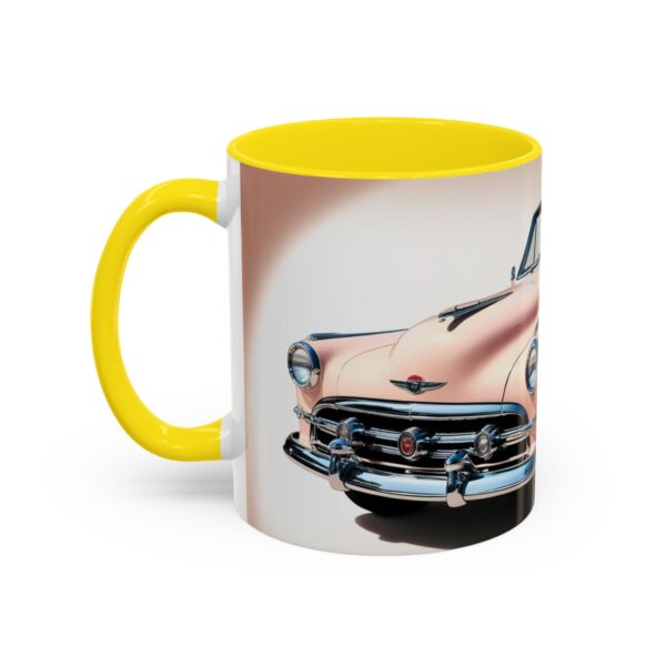 Vintage Car Accent Coffee Mug, Retro Automobile Gift, Classic Car Lover Mug, Unique Office Mug, 15oz Drinking Cup - Image 51