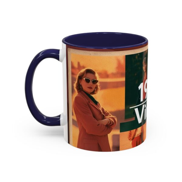 1990s Vintage Accent Coffee Mug - Retro Vibe, Perfect Gift for Nostalgia Lovers, Ideal for Home or Office, Trendy Mug - Image 8