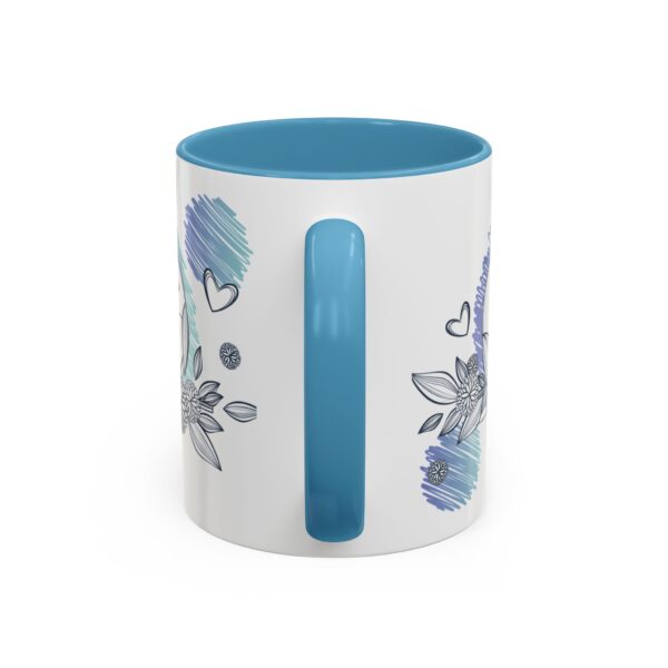 Whimsical Birds Coffee Mug, Cute Couples Gift, Love Mug for Her, Floral Tea Cup, Cozy Home Decor - Image 5