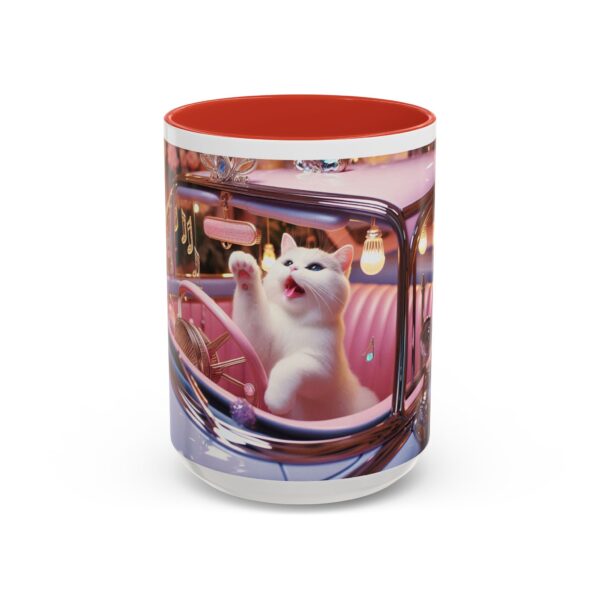 Whimsical Cat Coffee Mug | Cute Pet Lover Gift, Cat Lover Mug, Retro Style, Animal Lover Gift, Fun Kitchen Decor - Image 31