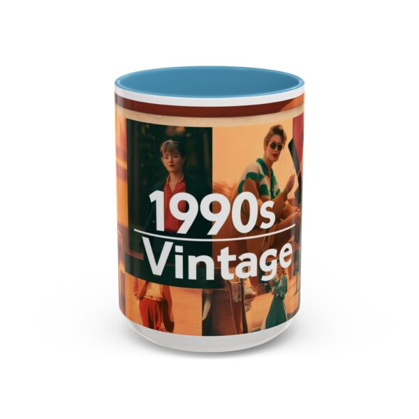 1990s Vintage Accent Coffee Mug - Retro Vibe, Perfect Gift for Nostalgia Lovers, Ideal for Home or Office, Trendy Mug - Image 41