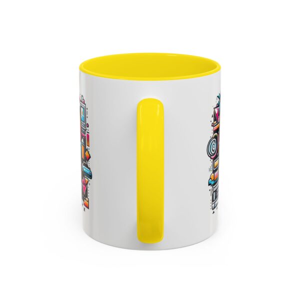 Retro 90's Accent Coffee Mug | Vintage Style, Perfect Gift for Nostalgia Lovers, Ideal for Home & Office, Daily Use - Image 62