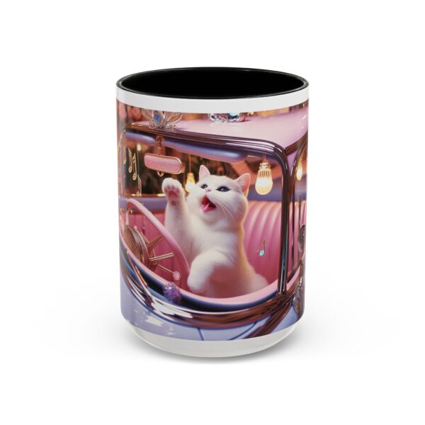 Whimsical Cat Coffee Mug | Cute Pet Lover Gift, Cat Lover Mug, Retro Style, Animal Lover Gift, Fun Kitchen Decor - Image 18