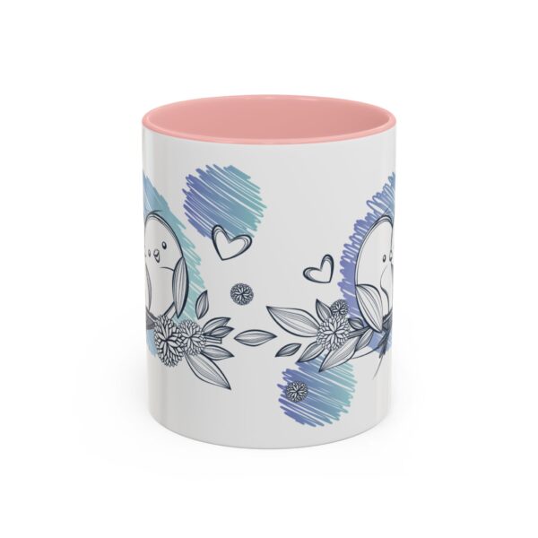 Whimsical Birds Coffee Mug, Cute Couples Gift, Love Mug for Her, Floral Tea Cup, Cozy Home Decor - Image 16
