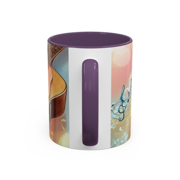 Musical Guitar Accent Coffee Mug - Perfect Gift for Music Lovers, Art Decor, Coffee Fans, Birthday Gift, Home & Kitchen - Image 40