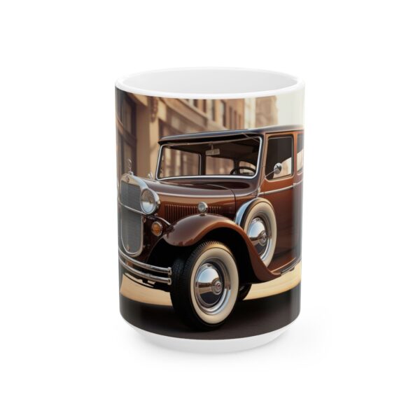 Vintage Car Ceramic Mug | Car Lover Gift, Coffee Cup, Nostalgic Mug, Unique Kitchen Decor, Retro Car Lover Present - Image 11
