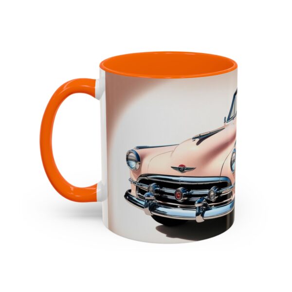 Vintage Car Accent Coffee Mug, Retro Automobile Gift, Classic Car Lover Mug, Unique Office Mug, 15oz Drinking Cup - Image 43