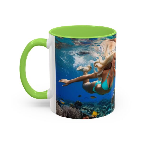 Colorful Ocean Scene Mugs - Tropical Sea Life, Gift for Beach Lovers, Nature Coffee Cup, Unique Ocean Decor, Summer Vibes - Image 3