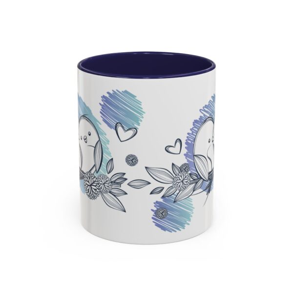 Whimsical Birds Coffee Mug, Cute Couples Gift, Love Mug for Her, Floral Tea Cup, Cozy Home Decor - Image 11