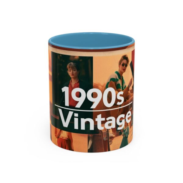 1990s Vintage Accent Coffee Mug - Retro Vibe, Perfect Gift for Nostalgia Lovers, Ideal for Home or Office, Trendy Mug - Image 36