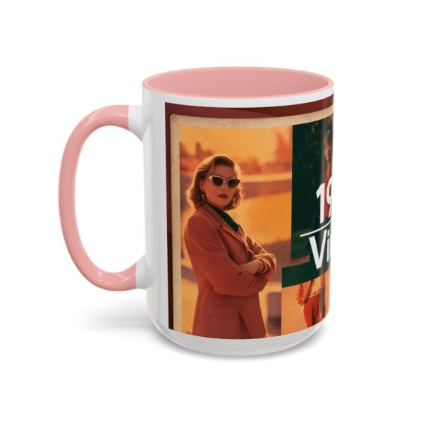1990s Vintage Accent Coffee Mug - Retro Vibe, Perfect Gift for Nostalgia Lovers, Ideal for Home or Office, Trendy Mug - Image 29