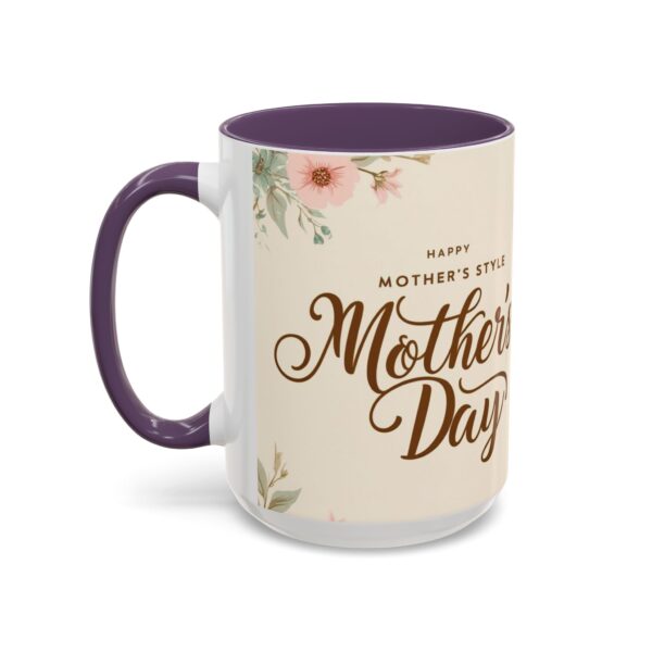 Vintage Floral Mother's Day Coffee Mug, Perfect Gift for Mom, Cute Mama and Baby Design, 11oz and 15oz Options, Mother's Day Gift, Coffee - Image 64