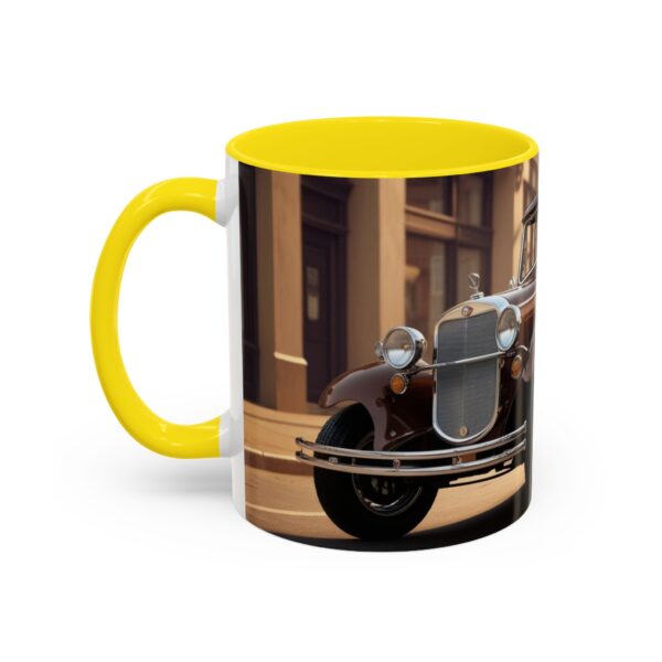 Vintage Car Accent Coffee Mug, Classic Auto Lover Gift, Retro Car Enthusiast Mug, Gift for Him or Her, Car Show Collectible, Coffee Lover's - Image 53