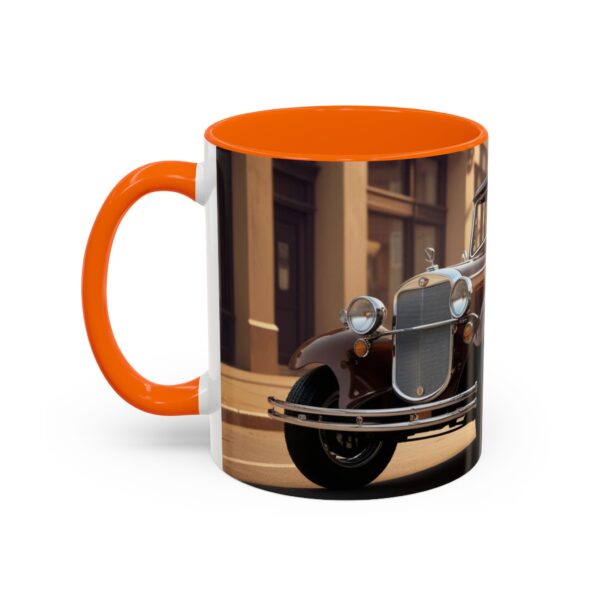 Vintage Car Accent Coffee Mug, Classic Auto Lover Gift, Retro Car Enthusiast Mug, Gift for Him or Her, Car Show Collectible, Coffee Lover's - Image 45