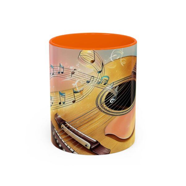 Musical Guitar Accent Coffee Mug - Perfect Gift for Music Lovers, Art Decor, Coffee Fans, Birthday Gift, Home & Kitchen - Image 32