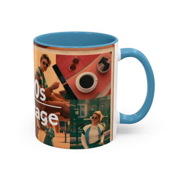 1990s Vintage Accent Coffee Mug - Retro Vibe, Perfect Gift for Nostalgia Lovers, Ideal for Home or Office, Trendy Mug - Image 37