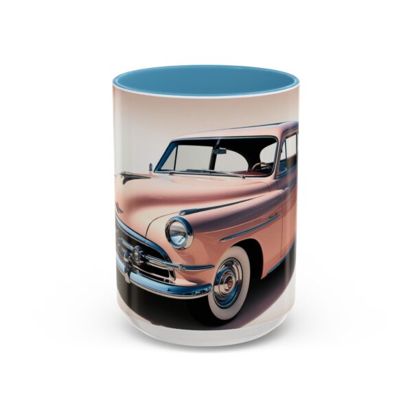 Vintage Car Accent Coffee Mug, Retro Automobile Gift, Classic Car Lover Mug, Unique Office Mug, 15oz Drinking Cup - Image 37