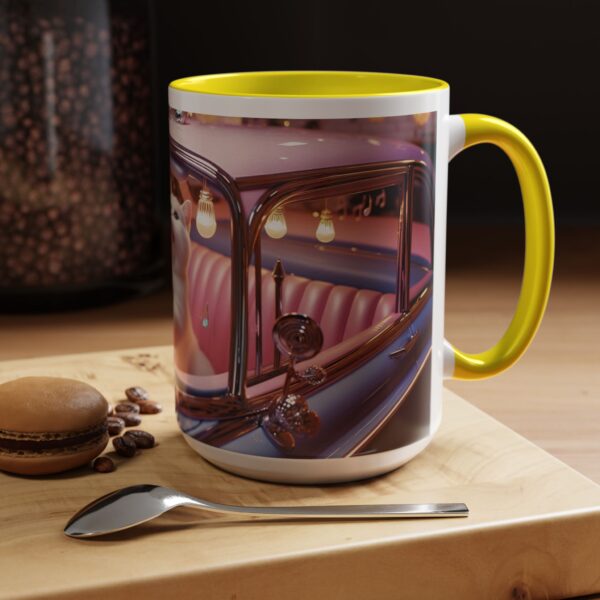 Whimsical Cat Coffee Mug | Cute Pet Lover Gift, Cat Lover Mug, Retro Style, Animal Lover Gift, Fun Kitchen Decor - Image 66