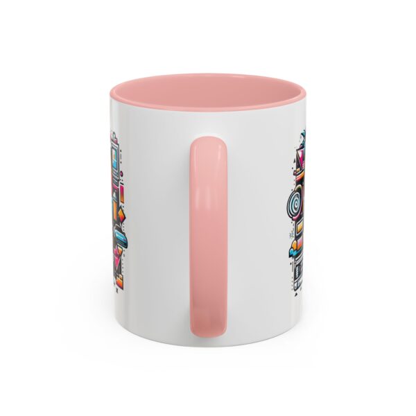 Retro 90's Accent Coffee Mug | Vintage Style, Perfect Gift for Nostalgia Lovers, Ideal for Home & Office, Daily Use - Image 15