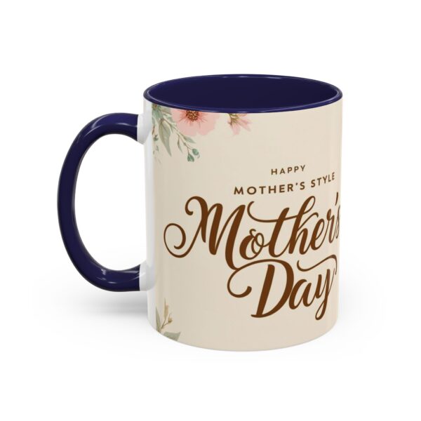 Vintage Floral Mother's Day Coffee Mug, Perfect Gift for Mom, Cute Mama and Baby Design, 11oz and 15oz Options, Mother's Day Gift, Coffee - Image 8