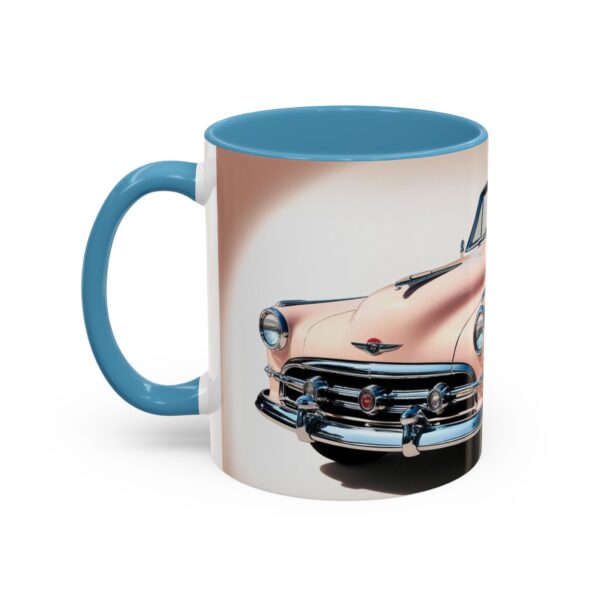Vintage Car Accent Coffee Mug, Retro Automobile Gift, Classic Car Lover Mug, Unique Office Mug, 15oz Drinking Cup - Image 35