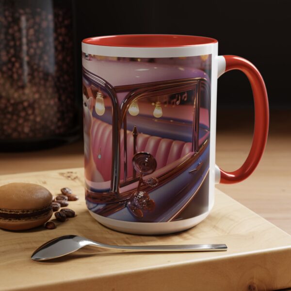 Whimsical Cat Coffee Mug | Cute Pet Lover Gift, Cat Lover Mug, Retro Style, Animal Lover Gift, Fun Kitchen Decor - Image 34