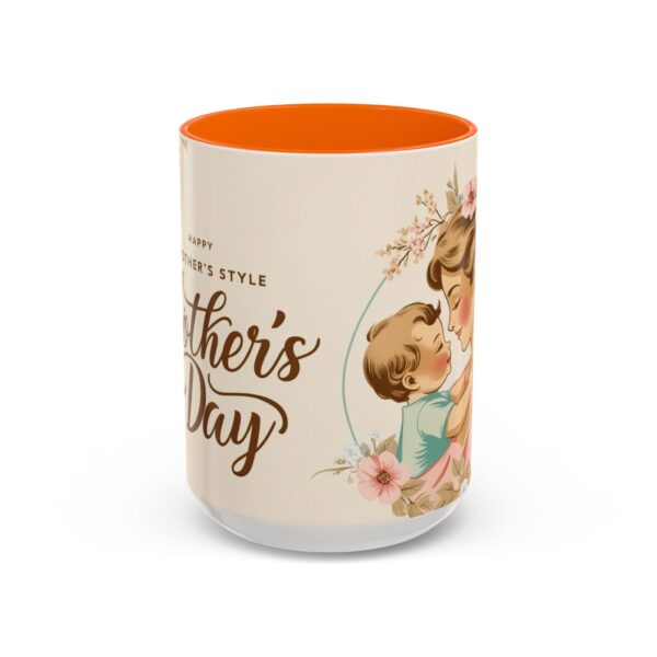 Vintage Floral Mother's Day Coffee Mug, Perfect Gift for Mom, Cute Mama and Baby Design, 11oz and 15oz Options, Mother's Day Gift, Coffee - Image 58