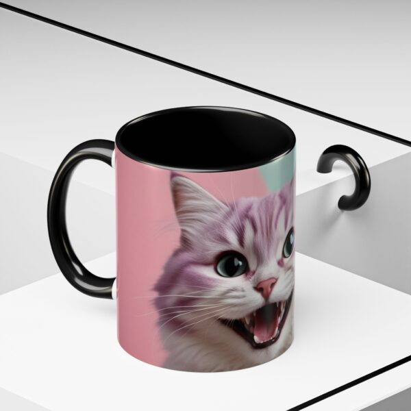 Cat Lover's Accent Coffee Mug - Expand Your Frequency, Cute Cat Mug, Gift for Cat Lovers, Fun Mug for Friends, Unique Drinkware - Image 10