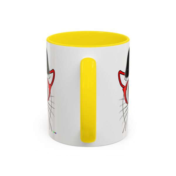 Cool Cat Accent Coffee Mug, Fun Cat Lover Gift, Unique Cat Art Mug, Coffee Lover Gift, Pet Owner Accessory, Quirky Home Decor - Image 55