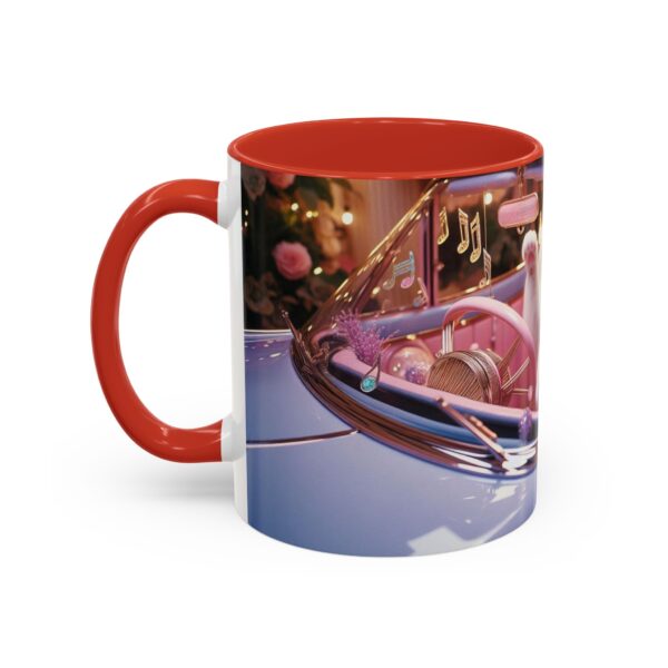 Whimsical Cat Coffee Mug - Fun Cat Lover Gift, Unique Ceramic Cup, Pet-Themed Drinkware, Colorful Cat Design, Cute Animal Mug - Image 4