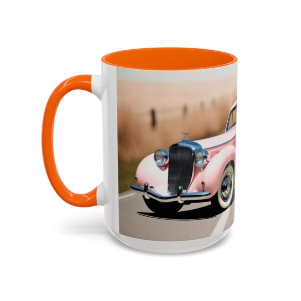 Vintage Pink Car Coffee Mug | Retro Auto Lover Gift, Steampunk Mug, Cute Car Decor, Car Enthusiast Present, Pink Vintage Decor - Image 62