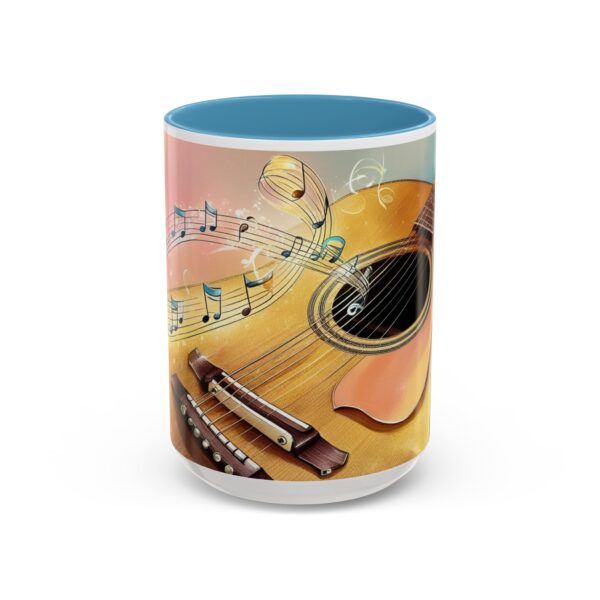 Musical Guitar Accent Coffee Mug - Perfect Gift for Music Lovers, Art Decor, Coffee Fans, Birthday Gift, Home & Kitchen - Image 28