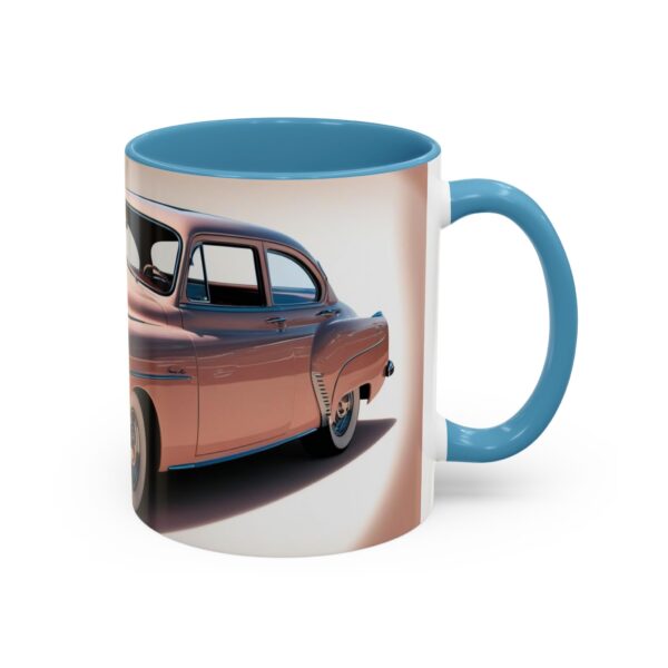 Vintage Car Accent Coffee Mug, Retro Automobile Gift, Classic Car Lover Mug, Unique Office Mug, 15oz Drinking Cup - Image 34