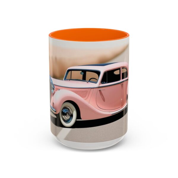 Vintage Pink Car Coffee Mug | Retro Auto Lover Gift, Steampunk Mug, Cute Car Decor, Car Enthusiast Present, Pink Vintage Decor - Image 60